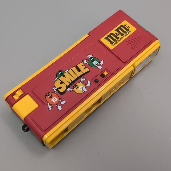 VTG M&M’s “SMILE Multicolored Camera Chocolate Candies Le Clic Film W/BAG - Picture 2 of 7